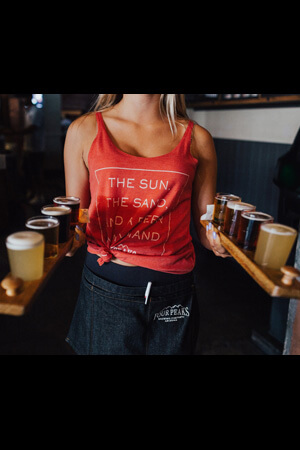 busty barmaid delivers the drinks for the bucks drinking games